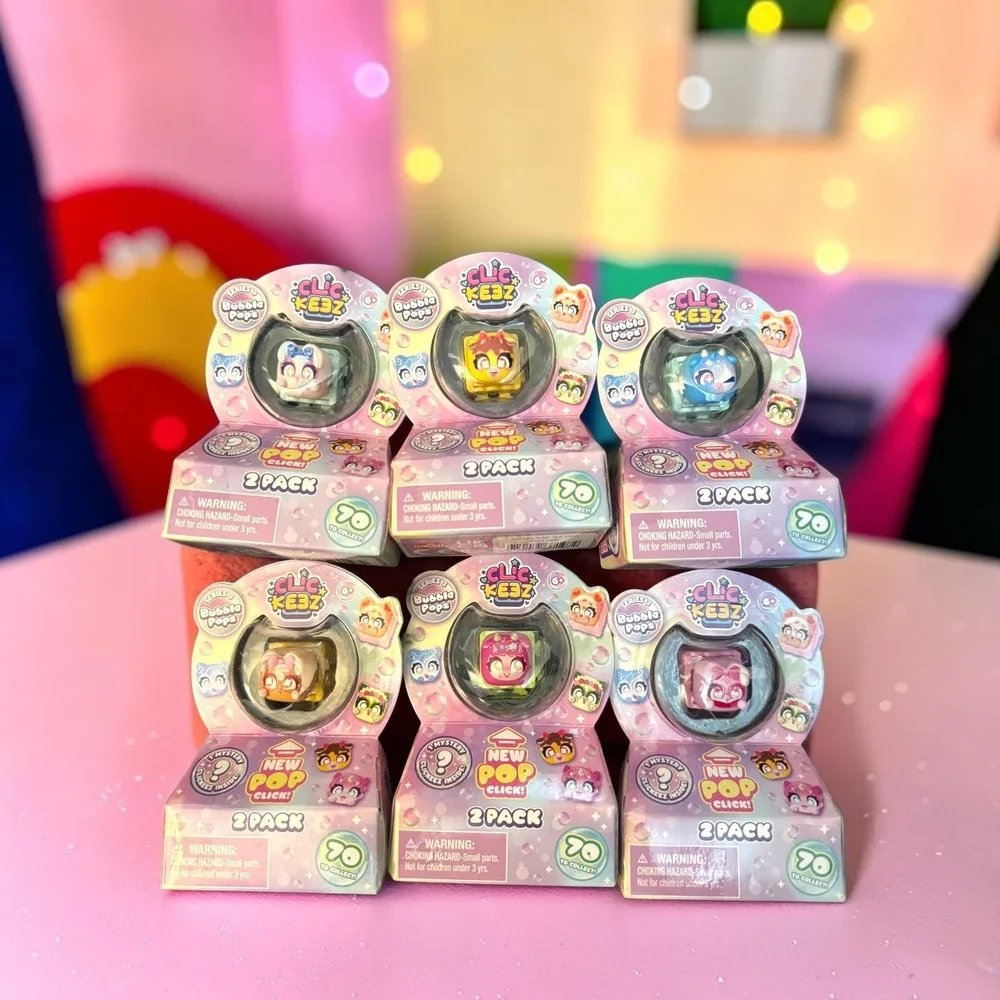 6 Clickeez Bubble Pops 2 Pack